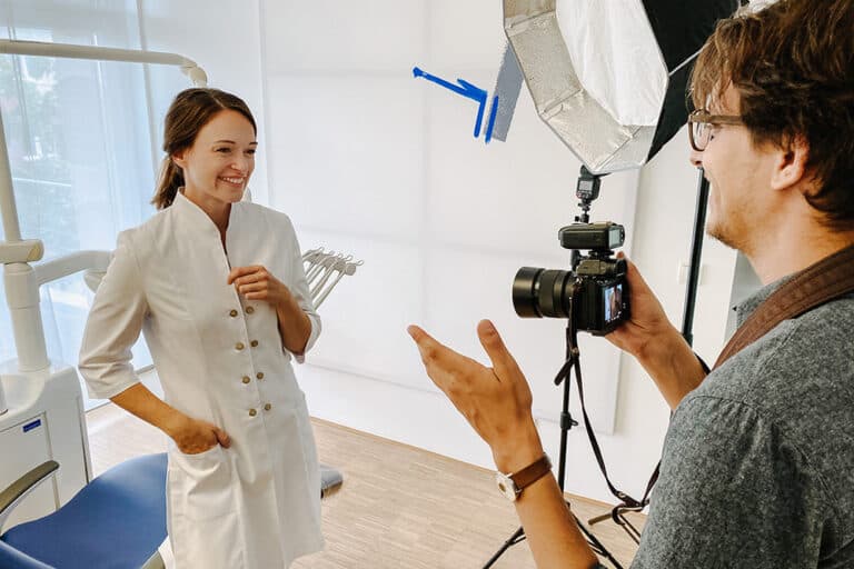 Fotoshooting für Arztpraxis